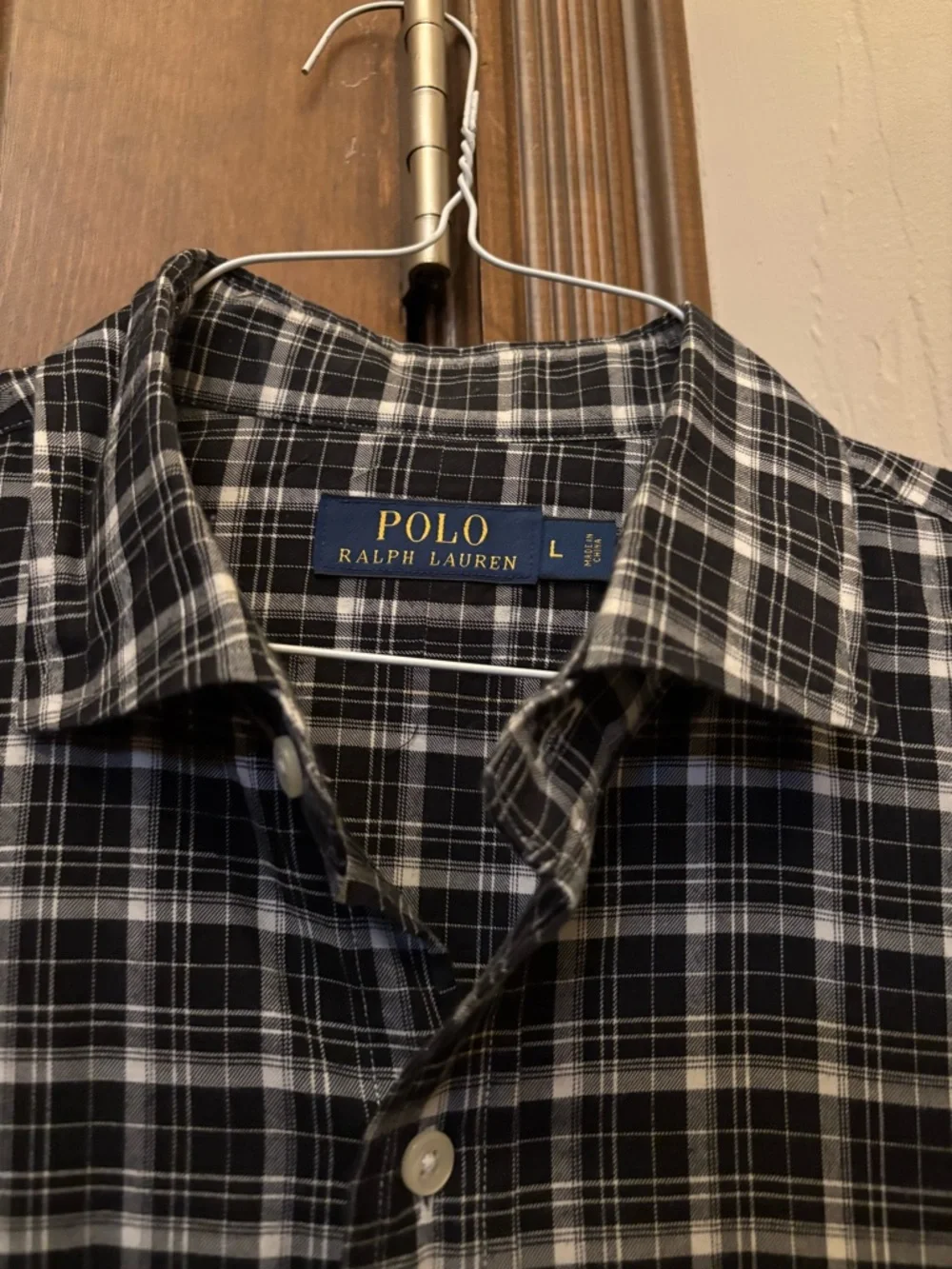 Polo Ralph Lauren Full Button Top! Size large